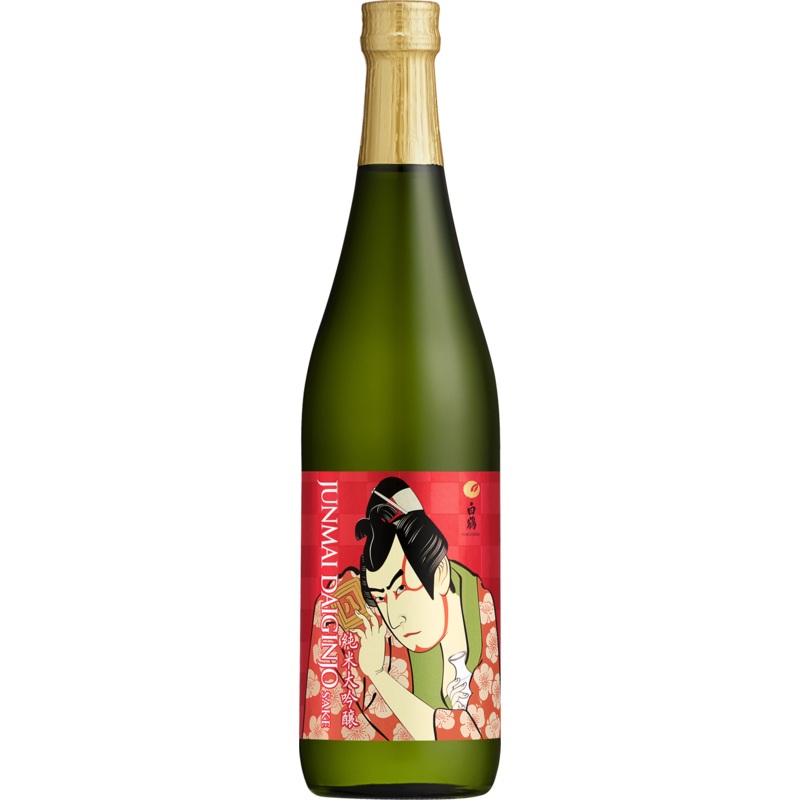 HAKUTSURU UKIYO-E DAIGINJO GOLD 720 mL