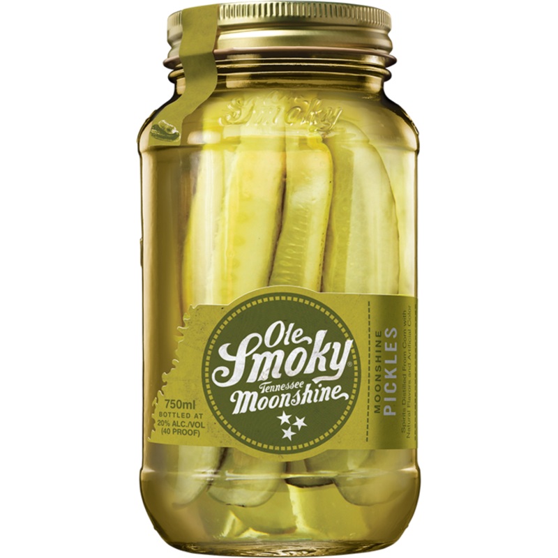 OLE SMOKY PICKLES MOONSHINE 40 750ML 750ML