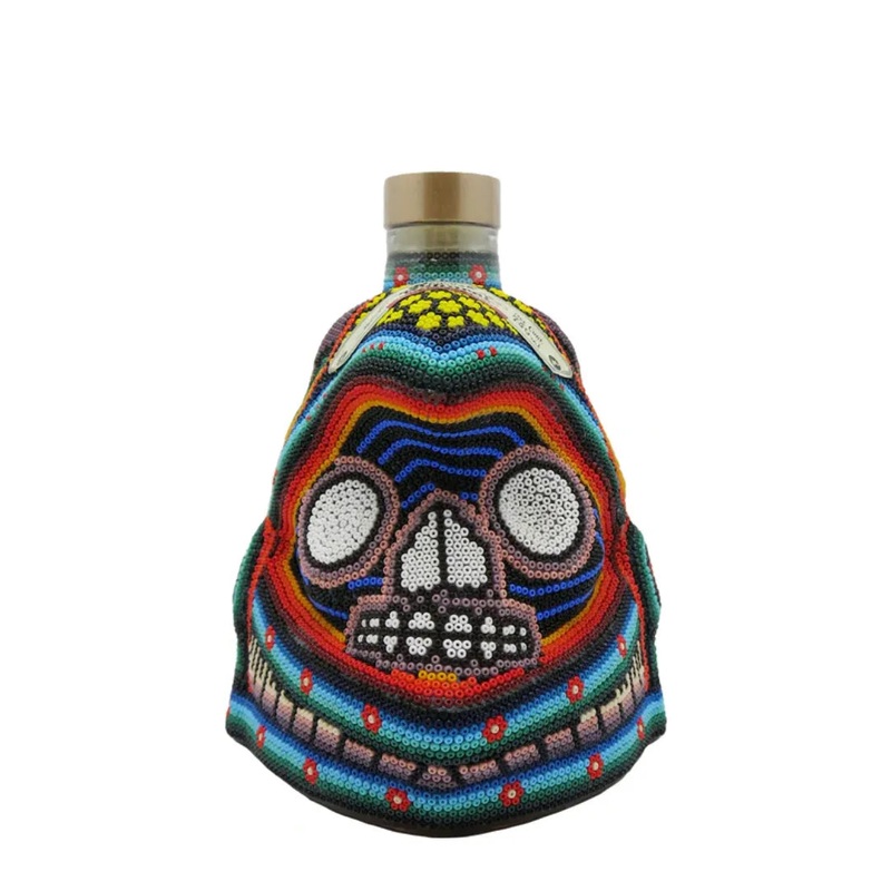 Riqueza Cultural Aejo Craneo Huichol Tequila 750mL