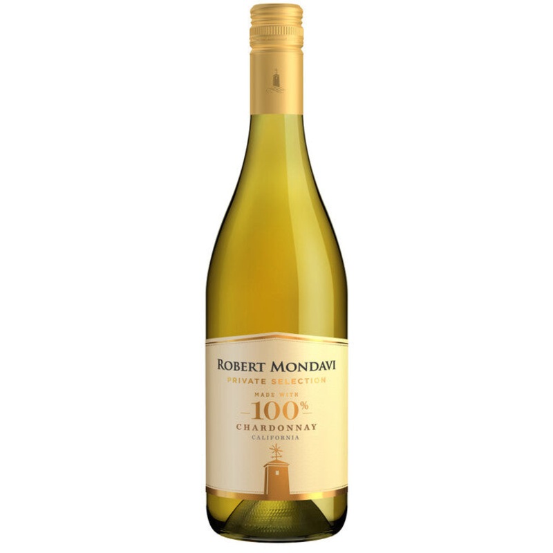 ROBERT MONDAVI PRIVATE SELECTION MADE WITH 100% CHARDONNAY CALIFORNIA 750ML 750ML