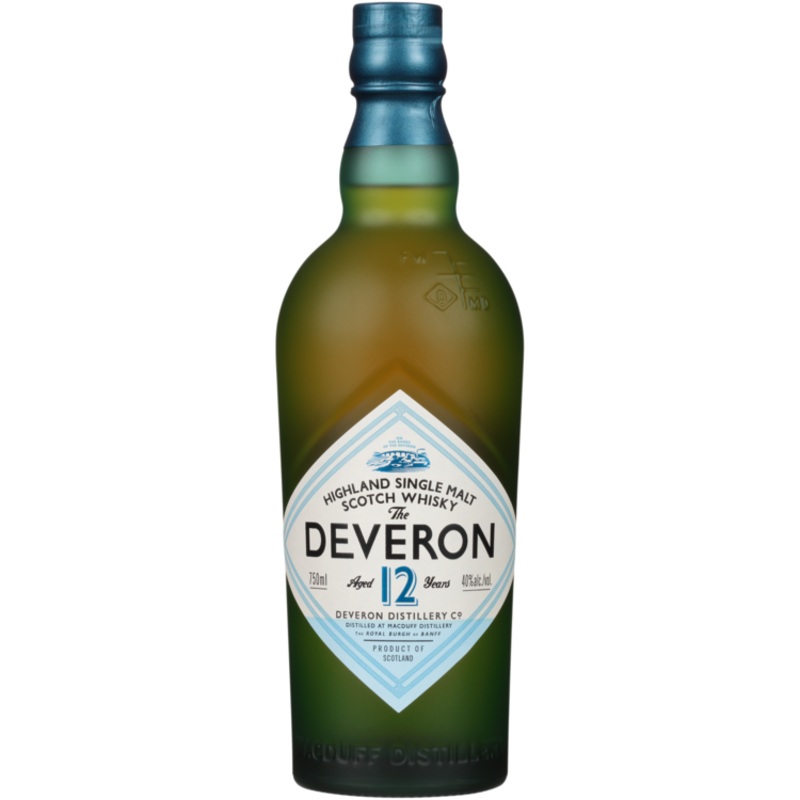 THE DEVERON SINGLE MALT SCOTCH 12 YR 80 750ML 750ML