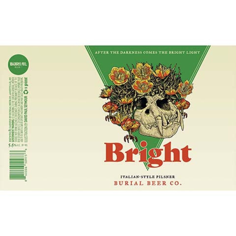 Burial Bright Italian Pilsner 500ML BTL