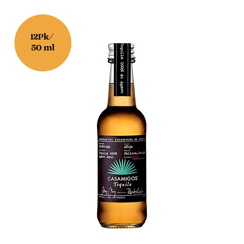 Casamigos Tequila Anejo 12pk 50ml Shots