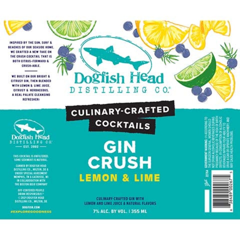 Dogfish Head Gin Crush 355ML CAN