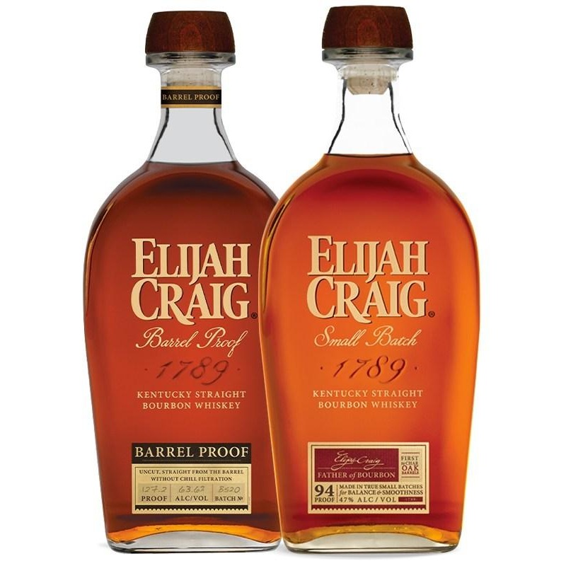 Elijah Craig Barrel Proof Batch C921 and Small Batch Bundle