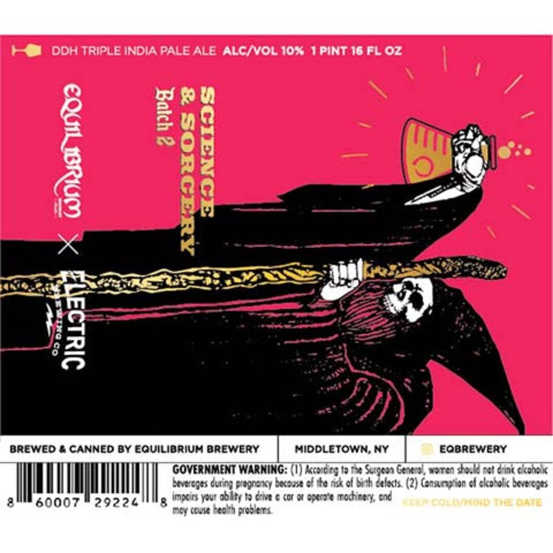 Equilibrium Science & Sorcery Batch 2 DDH TIPA 16OZ SINGLE CAN