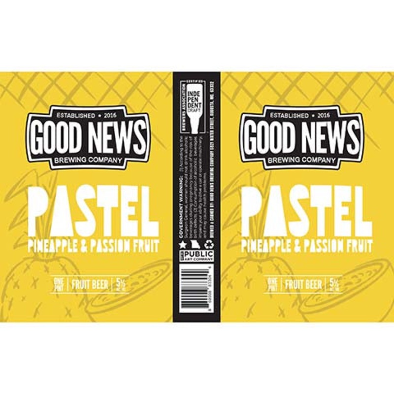 Good News Pastel Pineapple & Passion Fruit 16OZ SINGLE CAN
