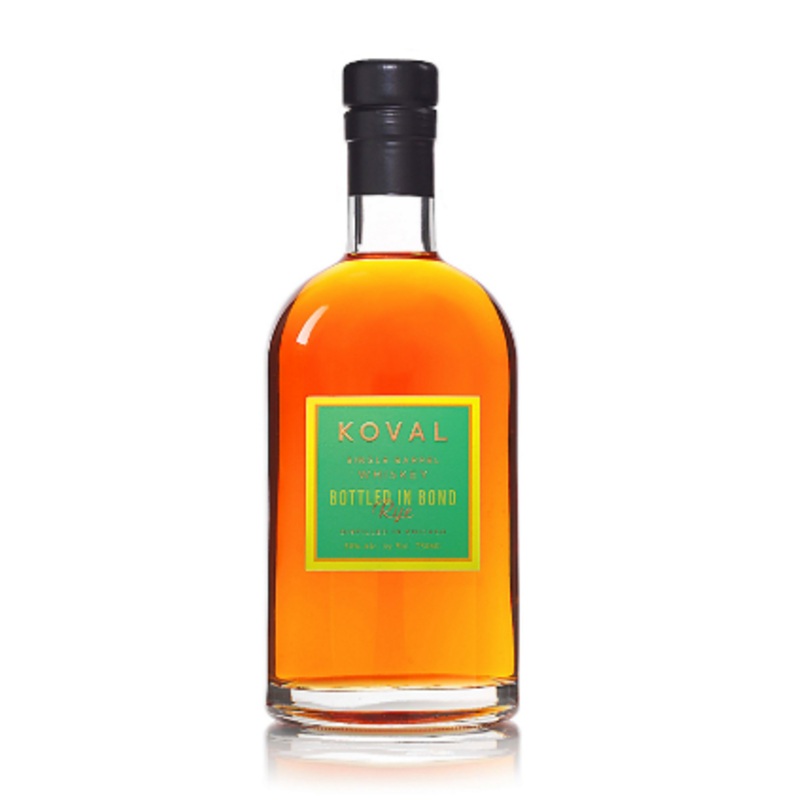 KOVAL RYE WHISKEY SINGLE BARREL BOTTLED IN BOND 100 750ML 750ML