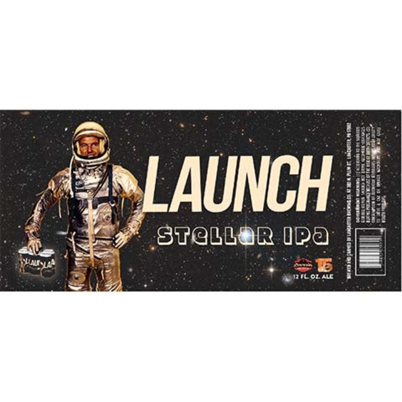 Lancaster Launch Stellar IPA 12OZ SINGLE CAN