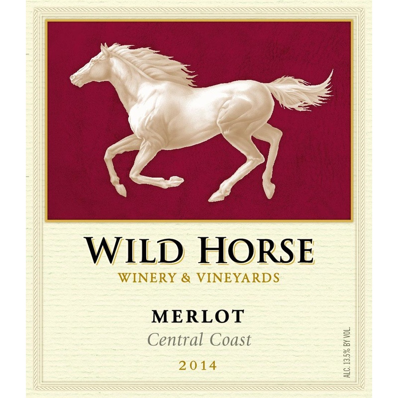 WILD HORSE CENTRAL COAST MERLOT 2019 750 mL