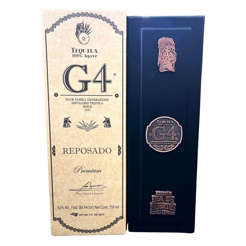 G4 Reposado 'Madera' Dia de Muertos Tequila 750ML BTL