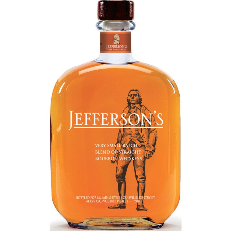JEFFERSON'S STRAIGHT BOURBON 82.3 750ML 750ML