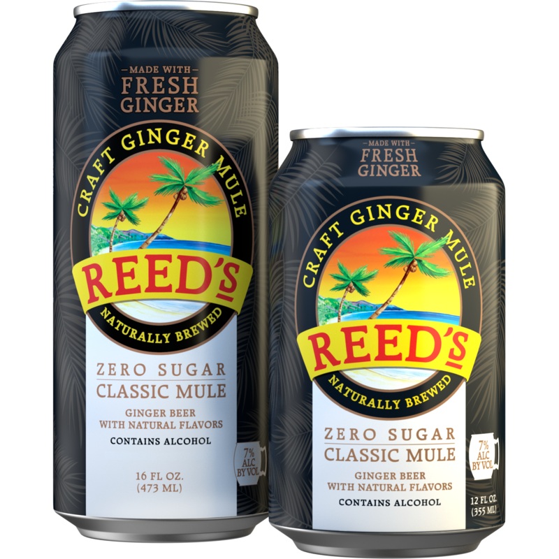 REEDS ZERO SUGAR CLASSIC GINGER MULE 6/4PK CANS 12 oz (24)