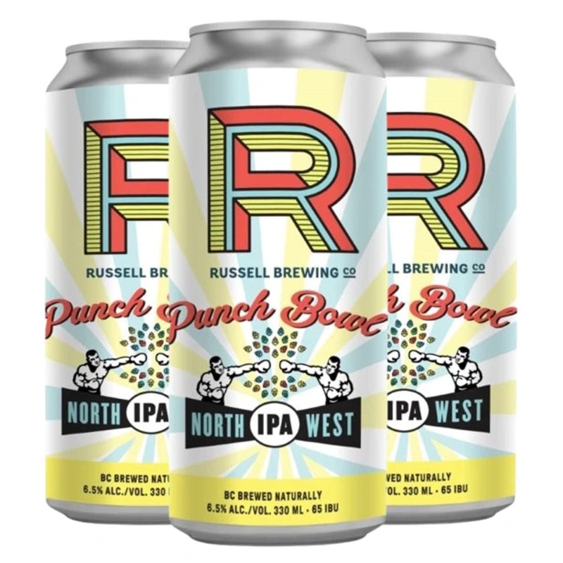 RUSSELL PUNCH BOWL IPA 473ML 4PK CAN @ Airdrie [1028994] 1892 ml