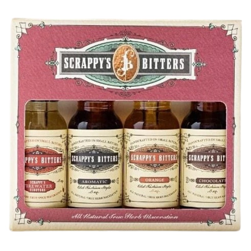 SCRAPPYS BITTERS THE ESSENTIALS GIFTBOX @ Signal Hill [1003637] 60 ml