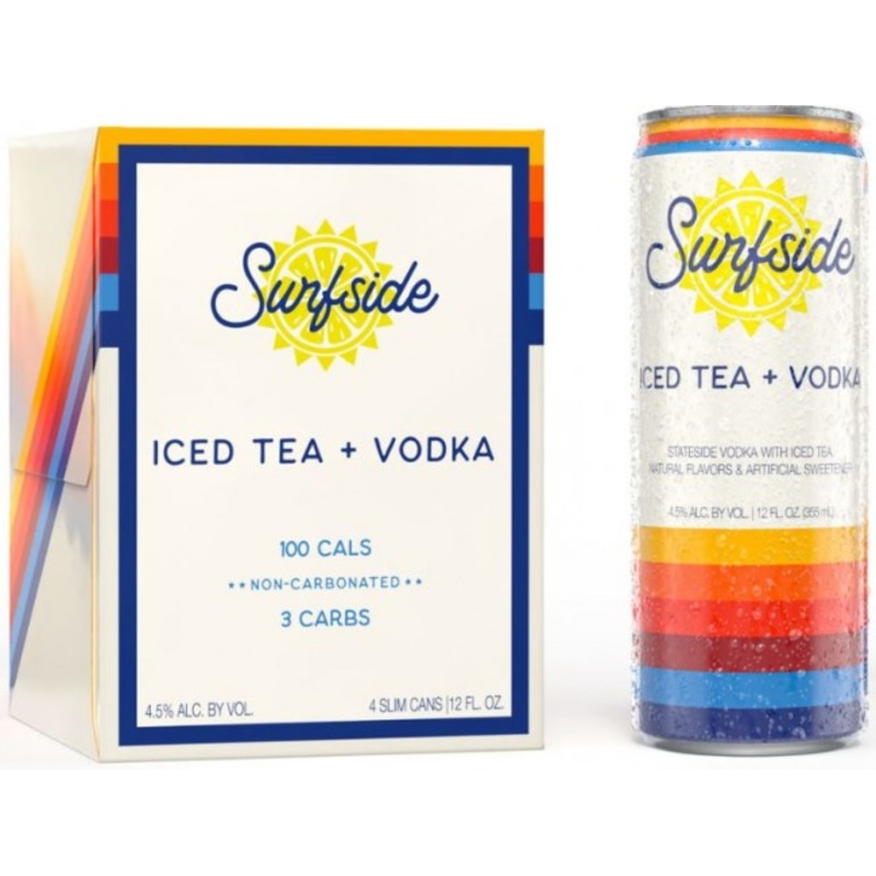 SurfSide Vodka and Iced Tea 4pk Cans 4pk Cans