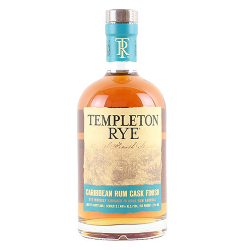 Templeton Rye Caribbean Rum Cask Finish Whiskey 750ML BTL