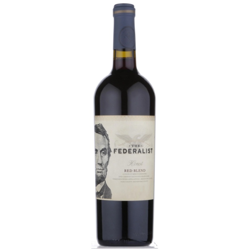 THE FEDERALIST RED BLEND HONEST AMERICAN 750ML 750ML