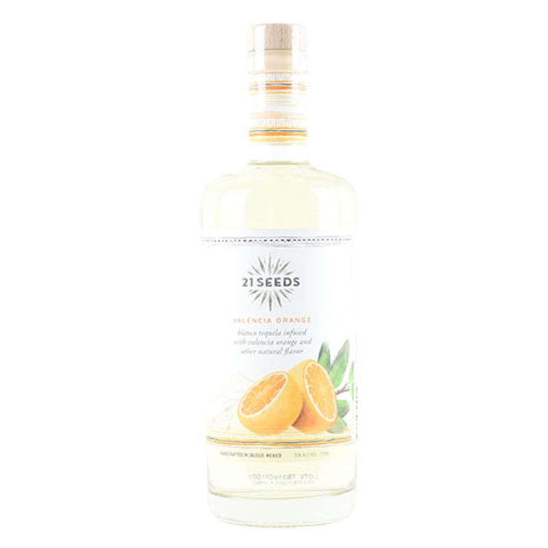 21Seeds Valencia Orange Blanco Tequila 750ML BTL