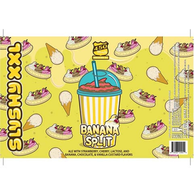 450 North Banana Split Sour Ale 16OZ SINGLE CAN