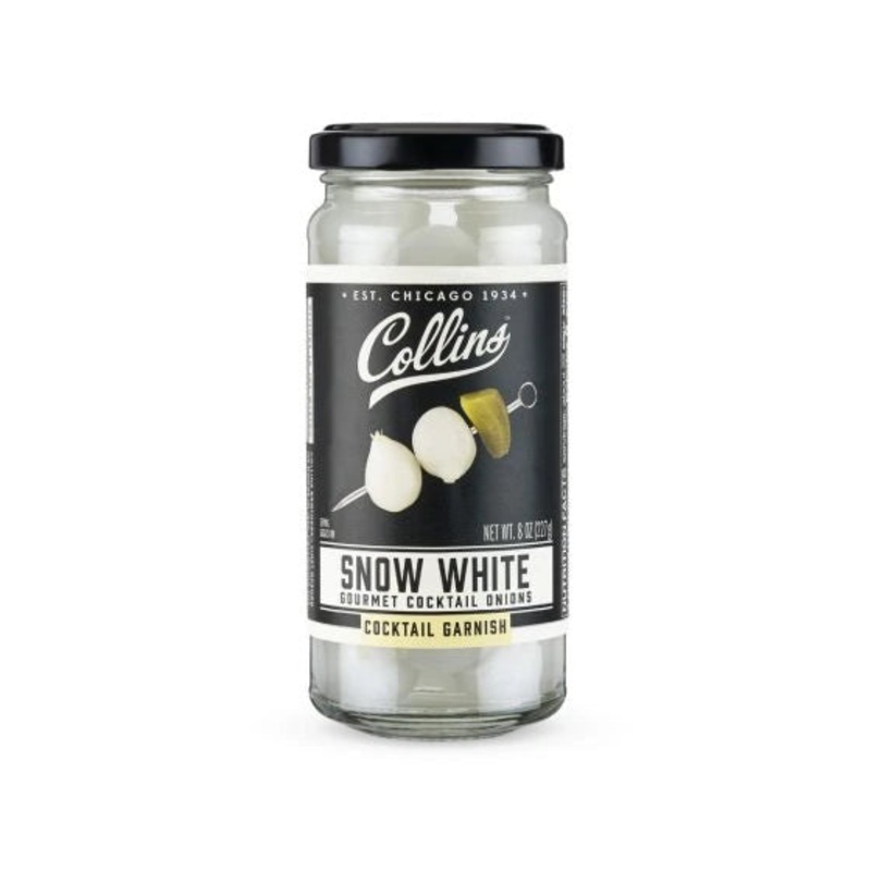 COLLINS SNOW WHITE COCKTAIL ONIONS 5.5OZ @ Southgate [1032643] 163 ml