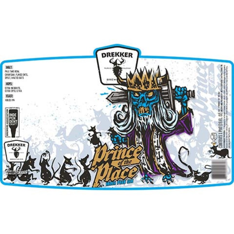 Drekker Prince of the Place IPA 16OZ SINGLE CAN