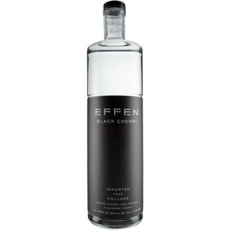 EFFEN BLACK CHERRY FLAVORED VODKA 750 ML