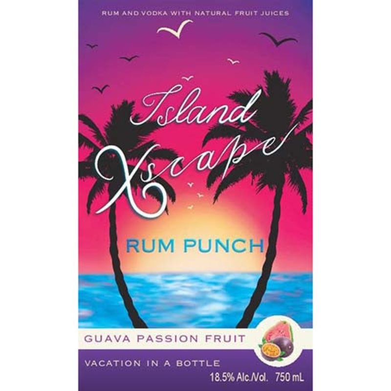 Island Xcape Guava Passion Fruit Rum Punch 750ML BTL