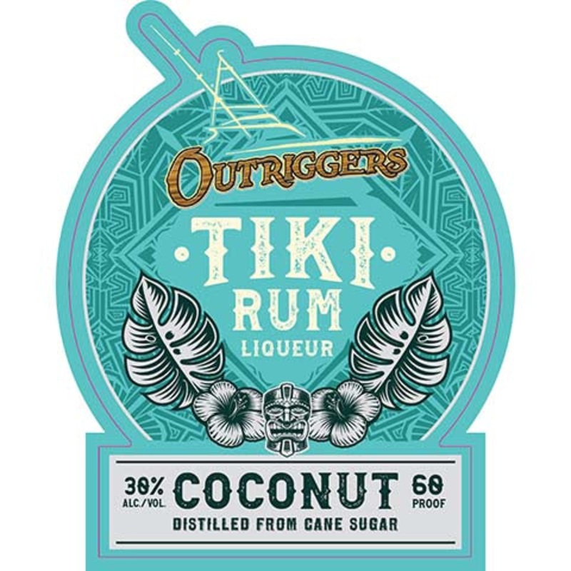Outriggers Tiki Rum Liqueur Coconut 750ML BTL