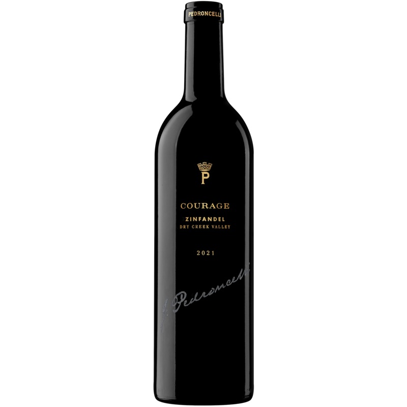 Pedroncelli Zinfandel Courage 21 750ML 750ml Bottle