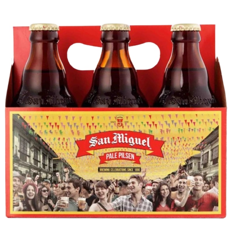 SAN MIGUEL PALE PILSNER 330ML 6PK BT @ Red Deer [1000606] 1980 ml