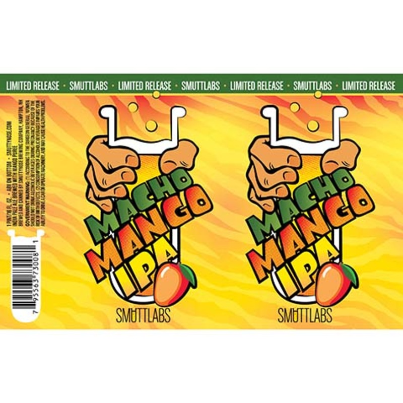 Smuttynose Smuttlabs Macho Mango IPA 16OZ SINGLE CAN