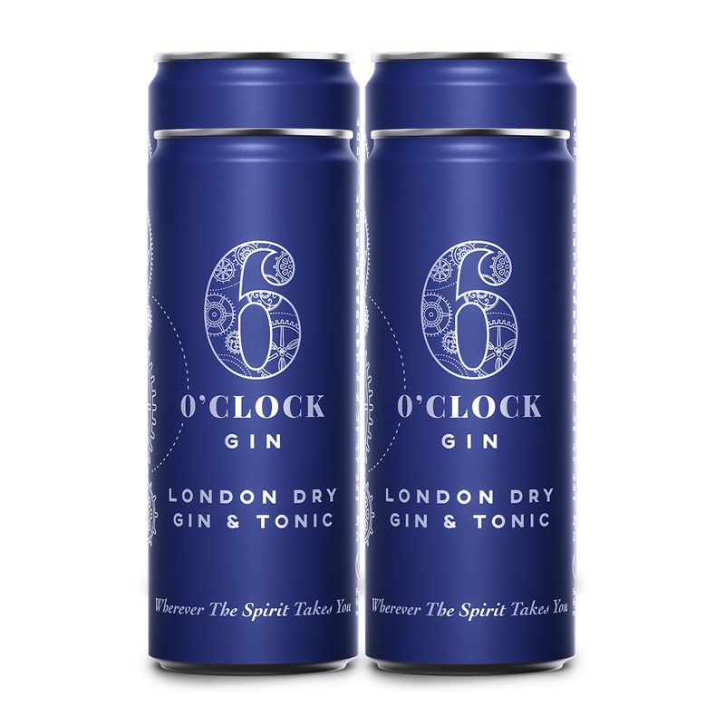6 O'Clock Gin & Tonic 4 PK