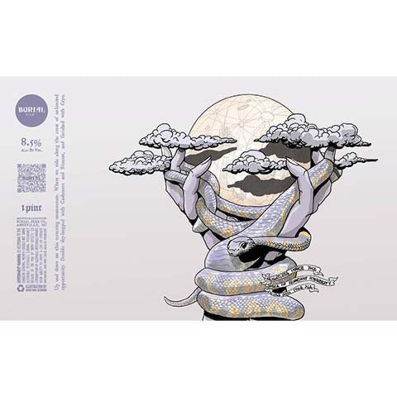 Burial Weightless Inside The Space Of Abundant Possibility DIPA 16OZ SINGLE CAN