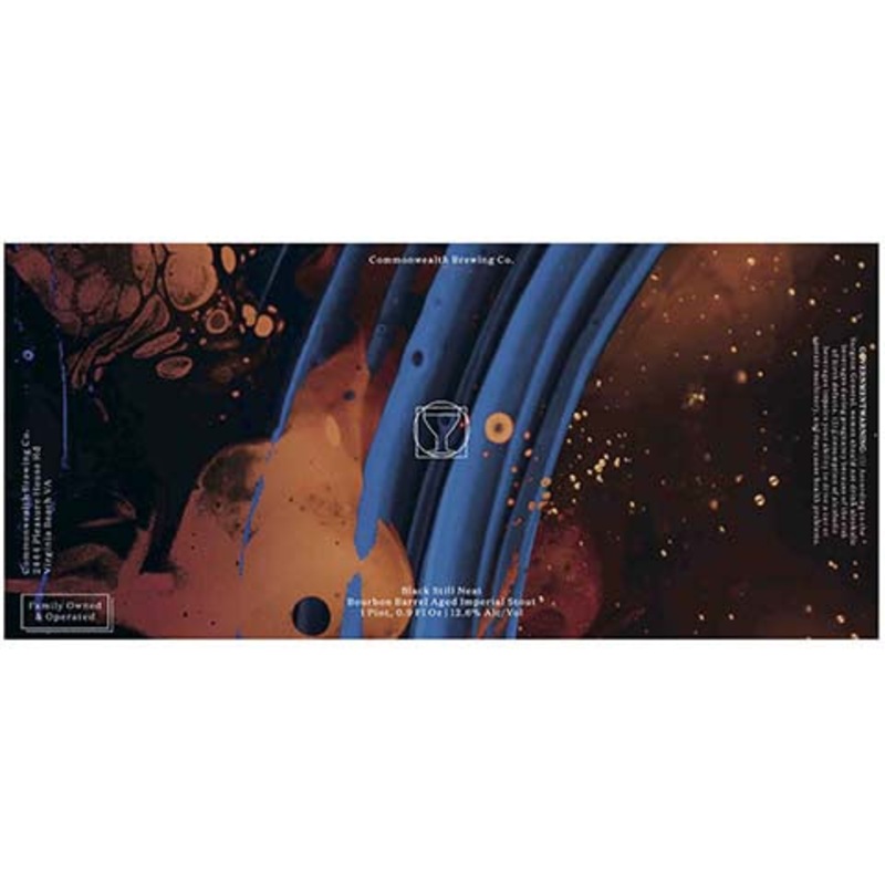 Commonwealth Black Still Neat Barrel Aged Imperial Stout 500ML CAN