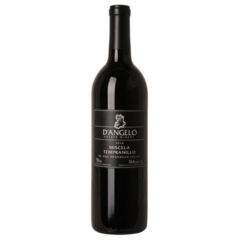 D'ANGELO TEMPRANILLO VQA 750ML @ MacTaggart Ridge [1006782] 750 ml