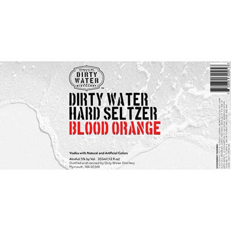 Dirty Water Blood Orange Hard Seltzer 12OZ SINGLE CAN