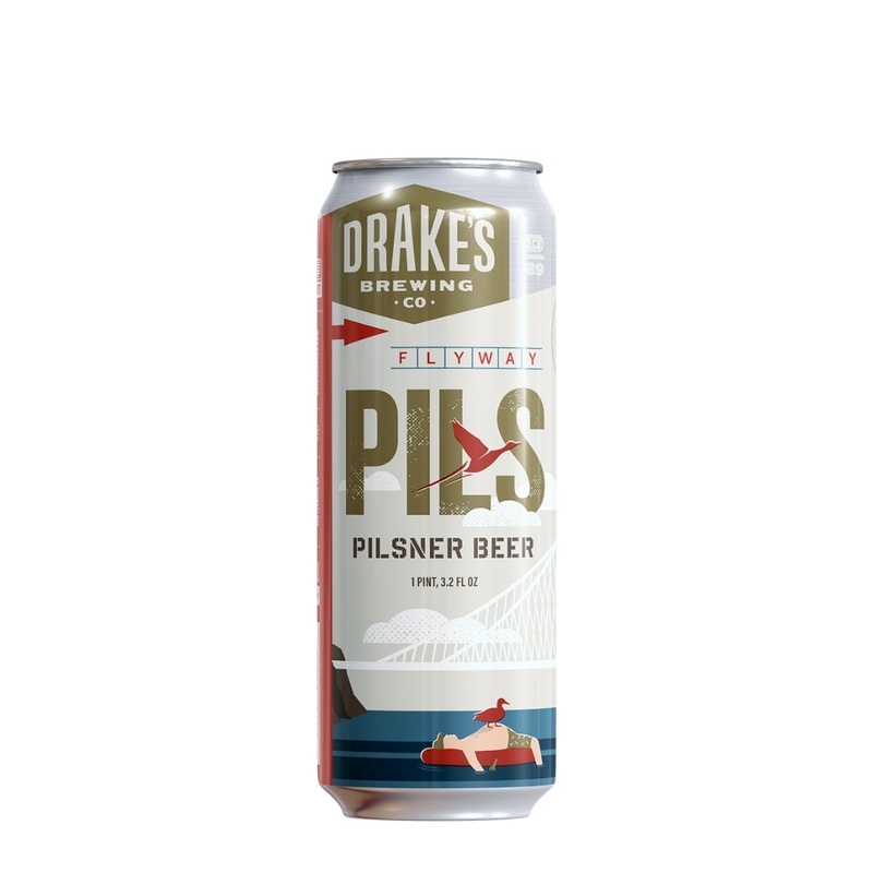 Drakes Pils Beer 12 fl oz