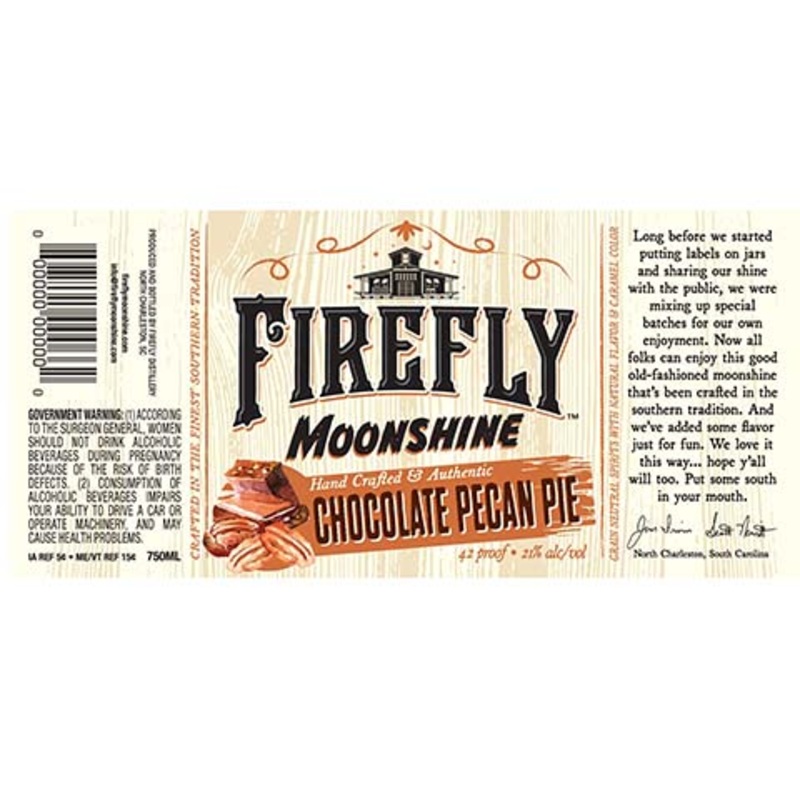 Firefly Moonshine Chocolate Pecan Pie 750ML BTL