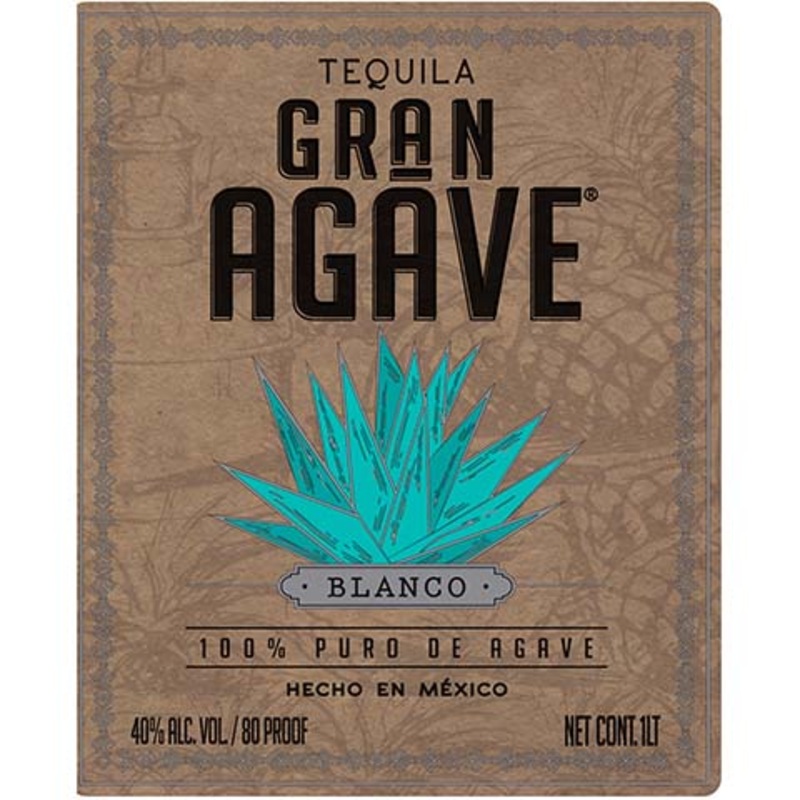 Gran Agave Blanco Tequila 1L BTL