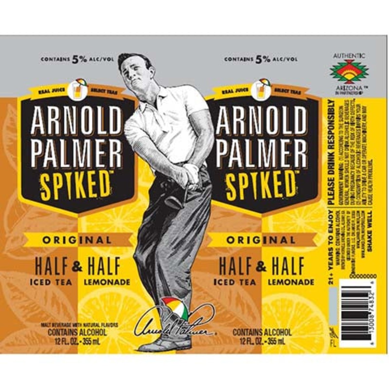 Hornell Arnold Palmer Spiked Original Half & Half Lemonade 12OZ SINGLE CAN