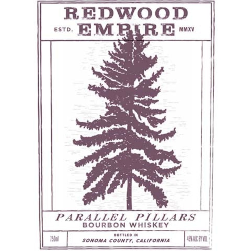 Redwood Empire Parallel Pillars Bourbon Whiskey 750ML BTL