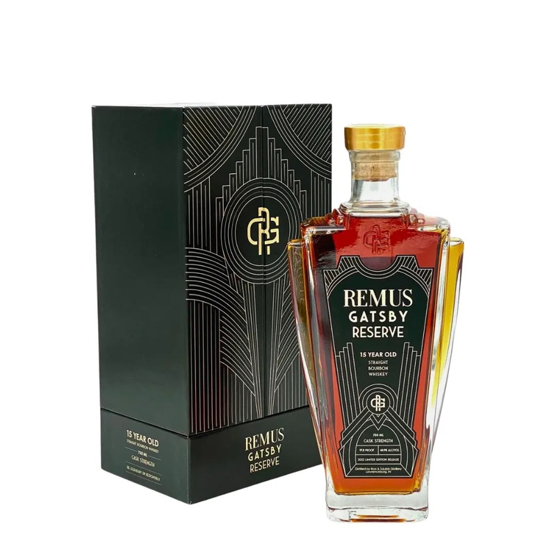 Remus Gatsby Reserve 15 Year Cask Strength Straight Bourbon Whiskey 2024 Limited Edition Release 750mL
