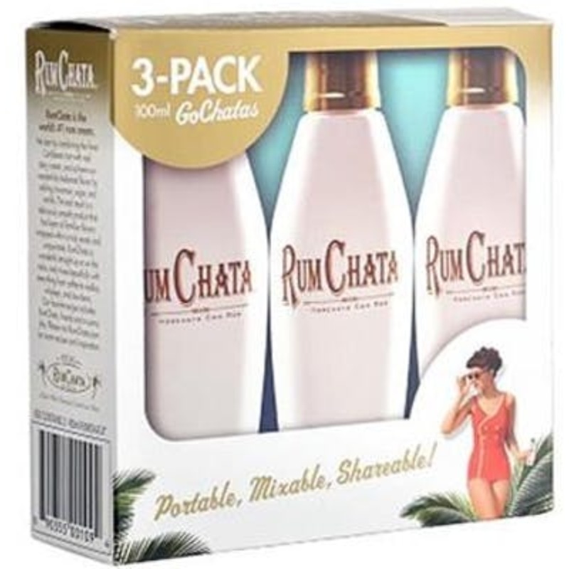 RUMCHATA GO-CHATA 3 X 100 ML