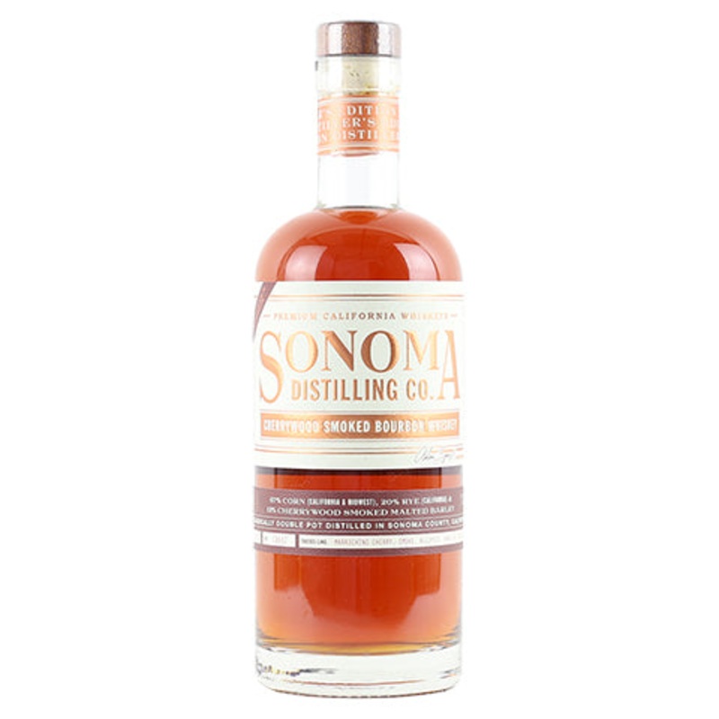 Sonoma Distilling Co. Cherrywood Smoked Bourbon Whiskey 750ML BTL