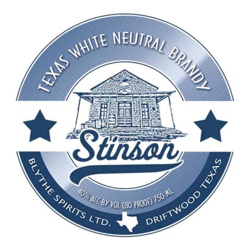 Stinson Texas White Neutral Brandy 750ML BTL