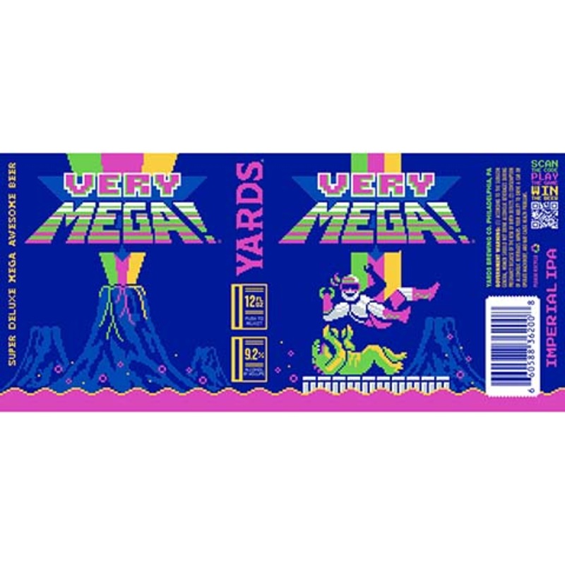 Yards Very Mega! Imperial IPA 12OZ SINGLE CAN