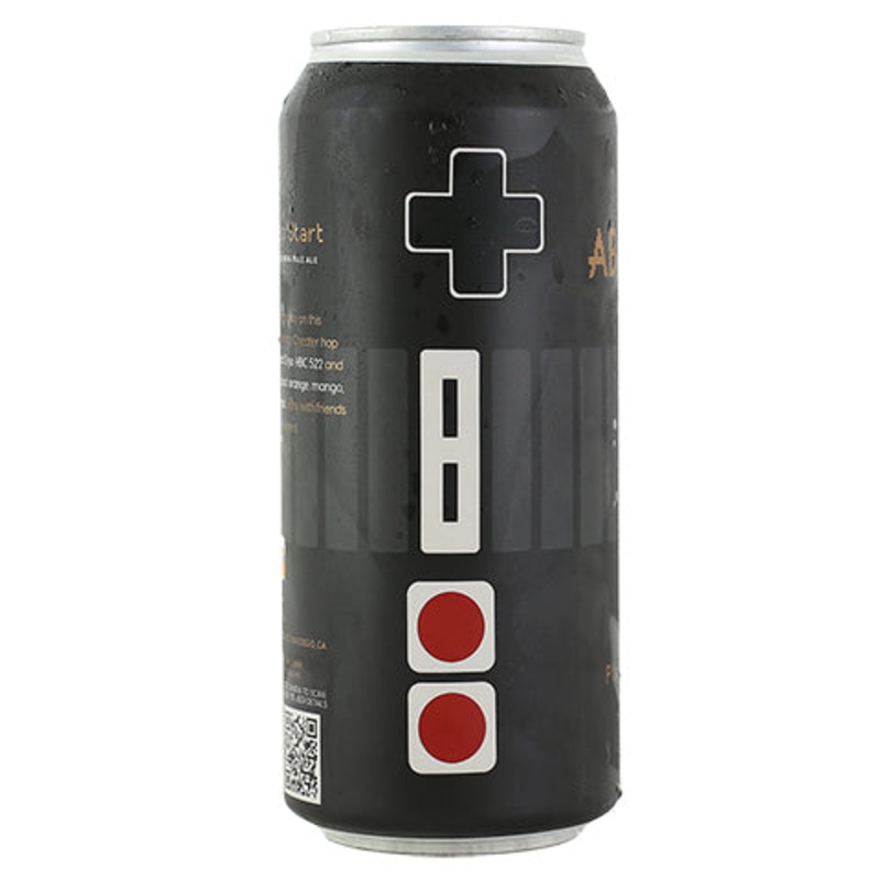 Abnormal/8 bit  Player 2 Press Start IPA 16OZ SINGLE CAN