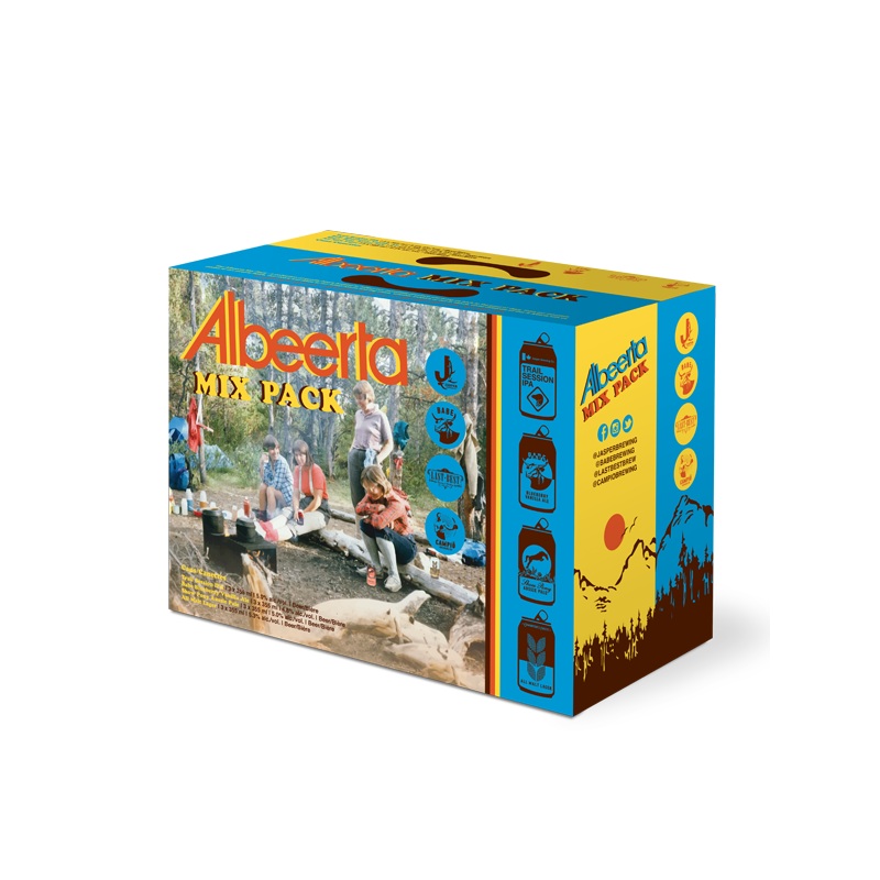 ALBEERTA MIX PACK 12X355ML CAN