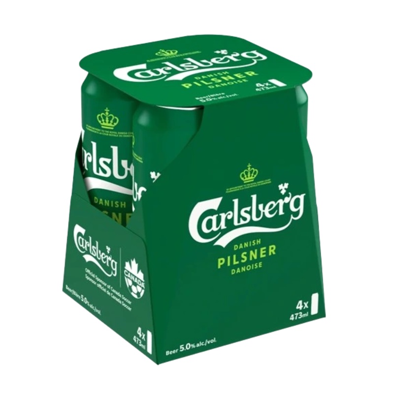 CARLSBERG PILSNER 473ML 4PK CAN @ Deerfoot City [1050484] 1892 ml
